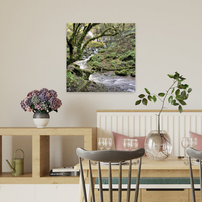 Canyon Falls n ° 6, paysage contemporain abstrait, art naturel