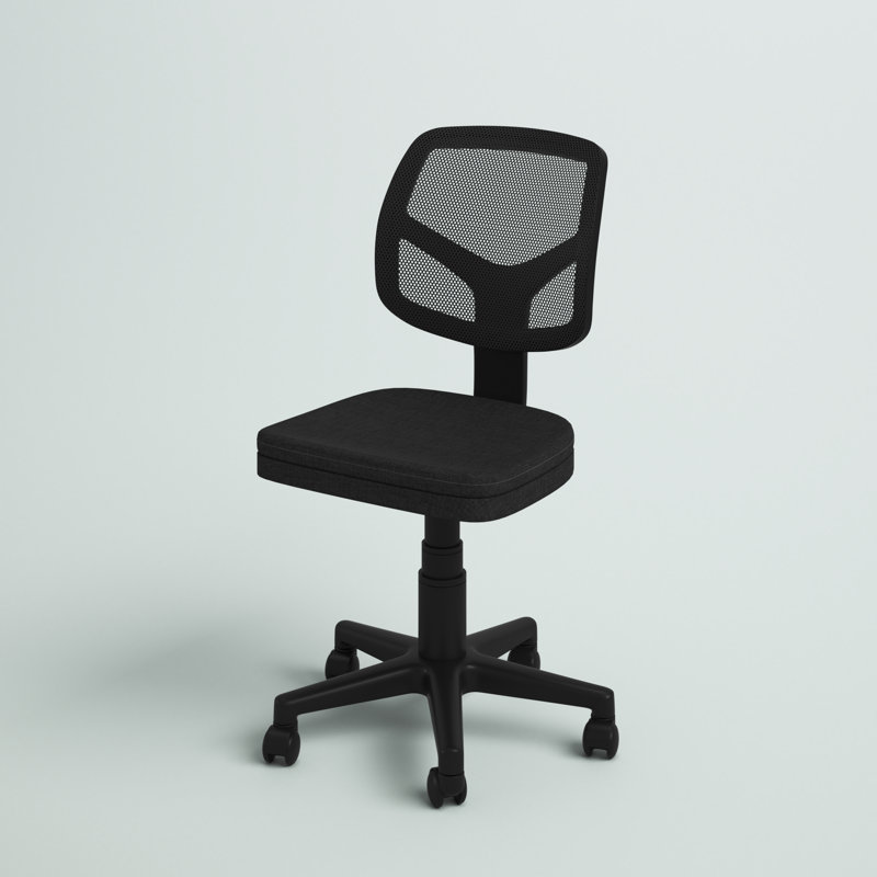 Jacques Task Chair, Black, Black