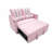 Modern 2-Seater Convertible Pull-Out Sofa Bed With USB Charging Port & Adjustable Backrest-524457224