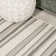 Clarisabel Wavy Stripe Modern Cream/Dark Gray Indoor/Outdoor Rug
