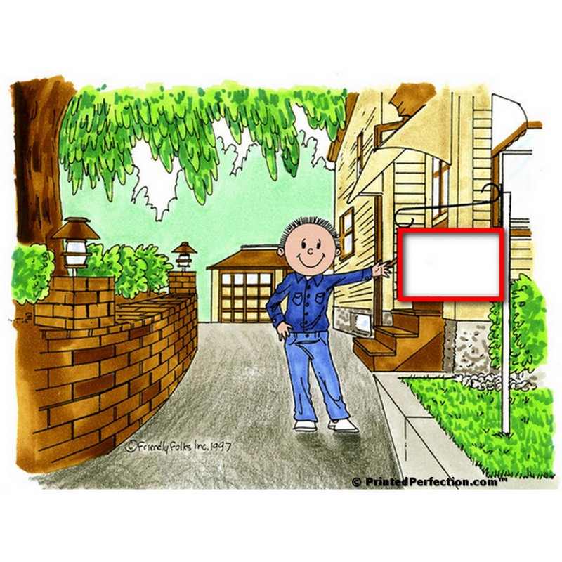 Porte-clés personnalisé en acrylique New Home, Oui