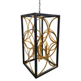 Diamond 8 - Light Candle Style Square / Rectangle Chandelier
