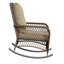 Chaise d'extérieur en rotin avec coussins Yentin-1706309109