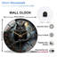Horloge murale hibou