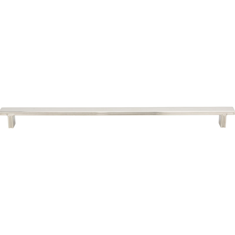 Anwick Bar Pull, Polished Nickel, 9"