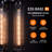 4-Light Dimmable Industrial Flute Pendant Chandelier