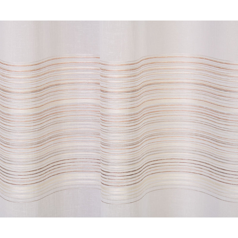 Henefer Semi Sheer Curtain, Cream