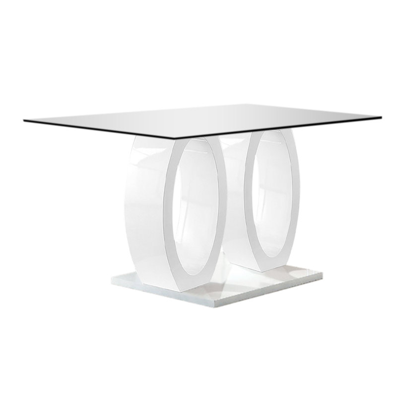 Table de salle à manger Cressey, Blanc