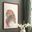 Betta III Framed Print - Solid Wood-749837466-749837478
