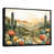 Black Floater Framed