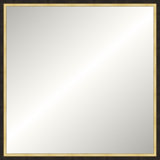 Black and Gold Old World Mirror
