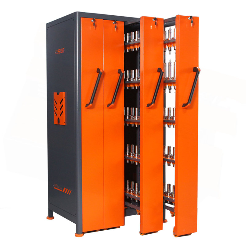 Armoire à outils à commande numérique avec système de rangement pour porte-outils à commande numérique CAT40 (195)