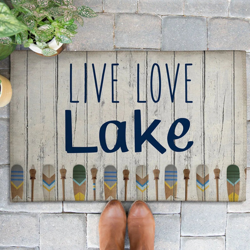 Tapis d'extérieur Lakeside Living Love, L 36 po x L 60 po