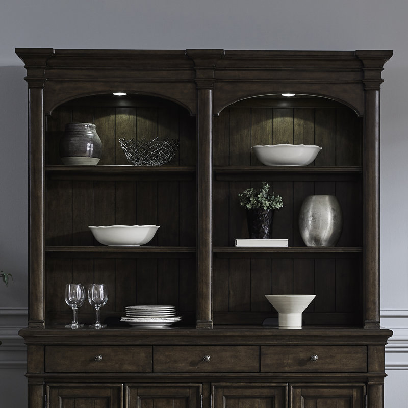  Tawona Hutch & Buffet w/ Touch LED Lighting