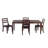 Mariann Solid Wood Dining Table-1503073205