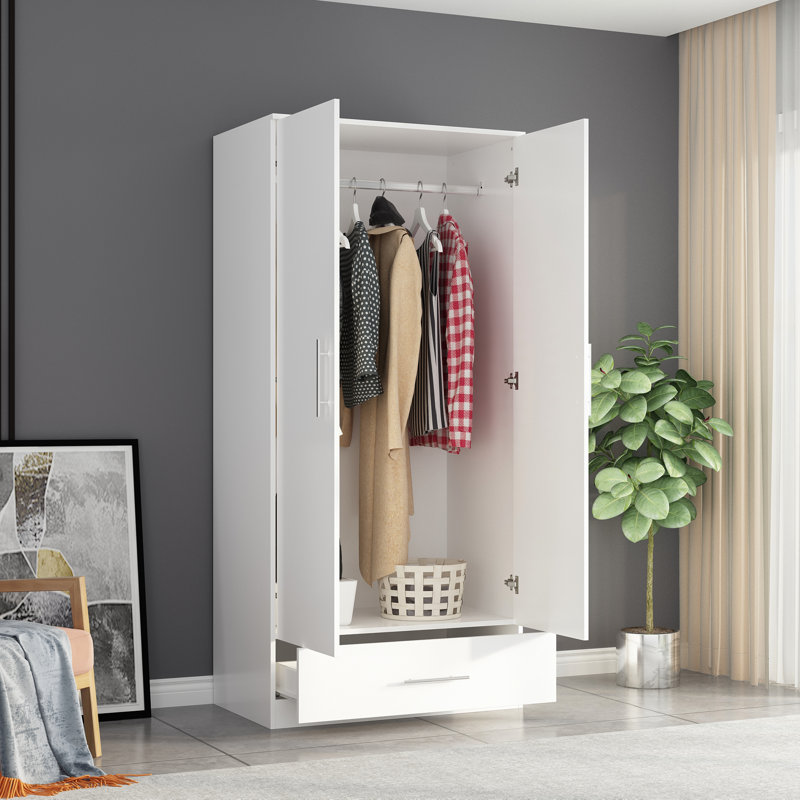 Armoire Syverson, Blanc