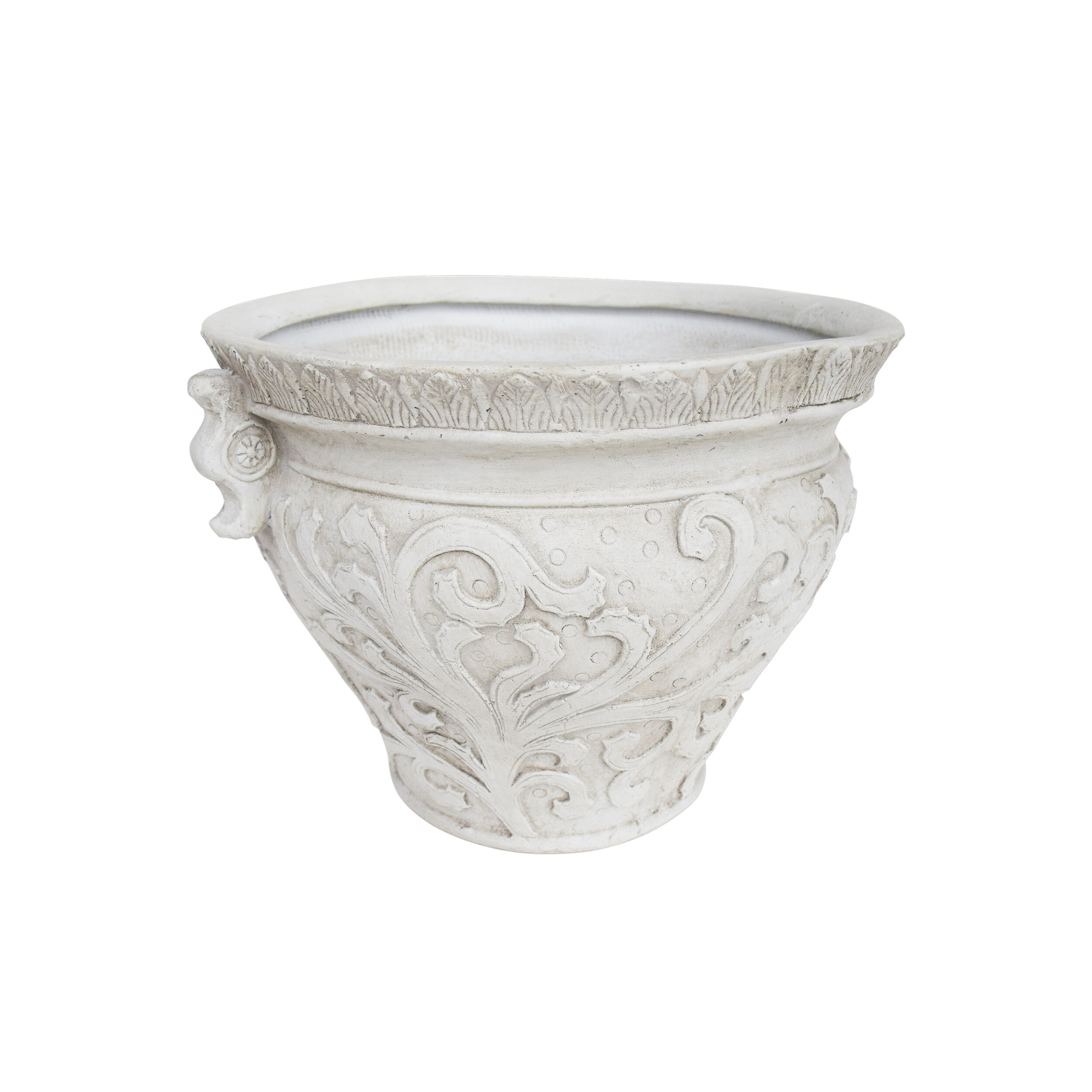 Fleur De Lis Living Gish Concrete Pot Planter & Reviews | Wayfair