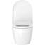 Toilette allongée murale Duravit Me par Starck 1,28 GPF (économe en eau) avec chasse d'eau à haut rendement-33045225