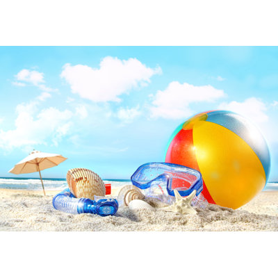 Beach Sports - Wrapped Canvas Print