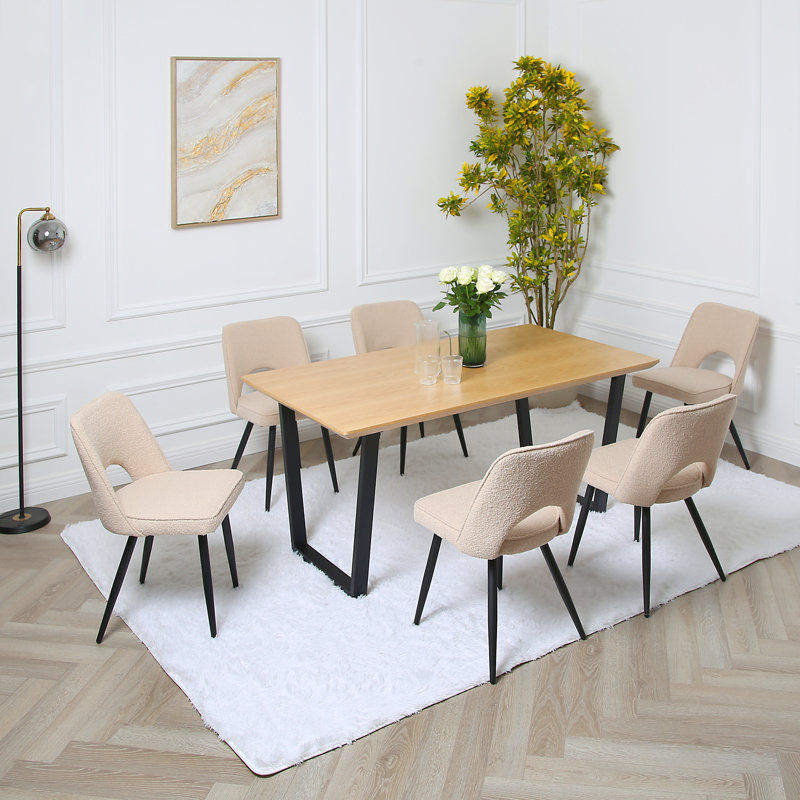 Asfand 6 - Person Dining Set