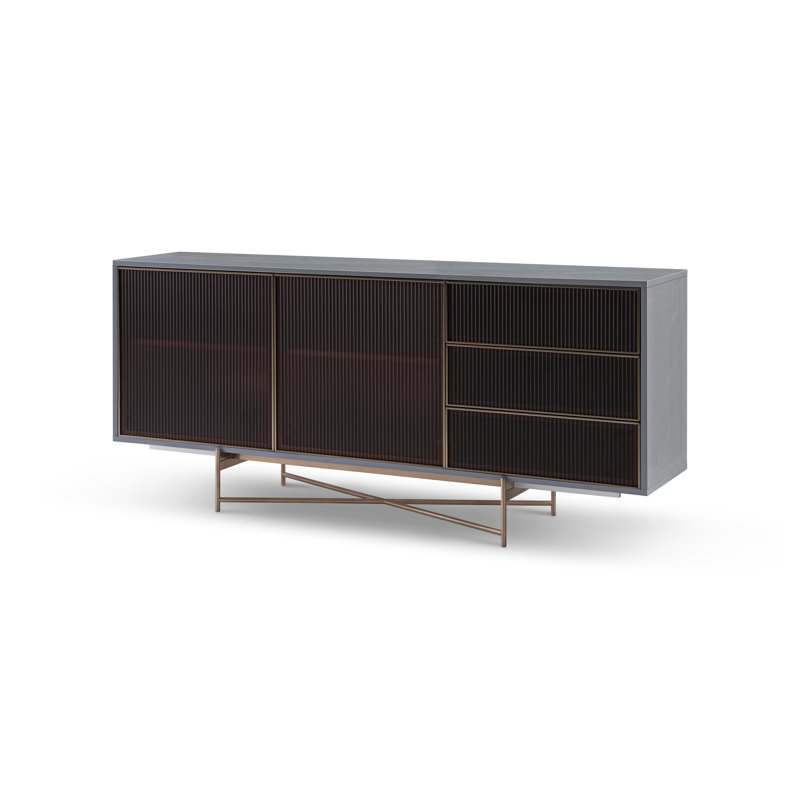 Alexsander 179.9cm Sideboard, Grey