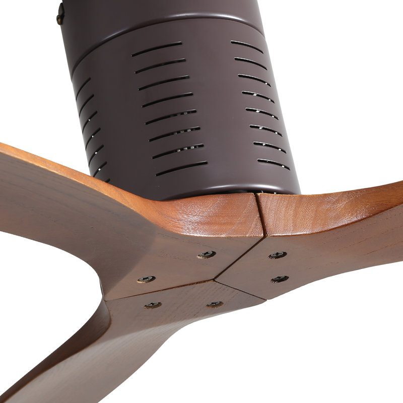Ventilateur de plafond encastré à 3 pales de 52 po avec télécommande Nicola