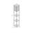 Xochitl 72'' Black Column Floor Lamp