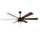 72" 6 - Blade Modern Reversible Ceiling Fan with LED Lights and Remote, 6 Speeds Dimmable Ceiling Fan