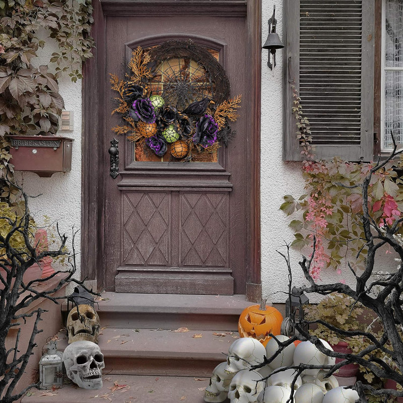Couronne lumineuse 19 po Cressona Halloween