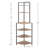 6-Tier Corner Open Shelf Bookcase Wood Rack Freestanding Shelving Unit,Sturdy Stand Small Bookshelf-101996085