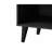 & Stylish Tv Stand In Dark Gray + White, Fits Tvs Up To 50-59", With Storage Shelves Cabinet For 50-59" Tvs, Compact