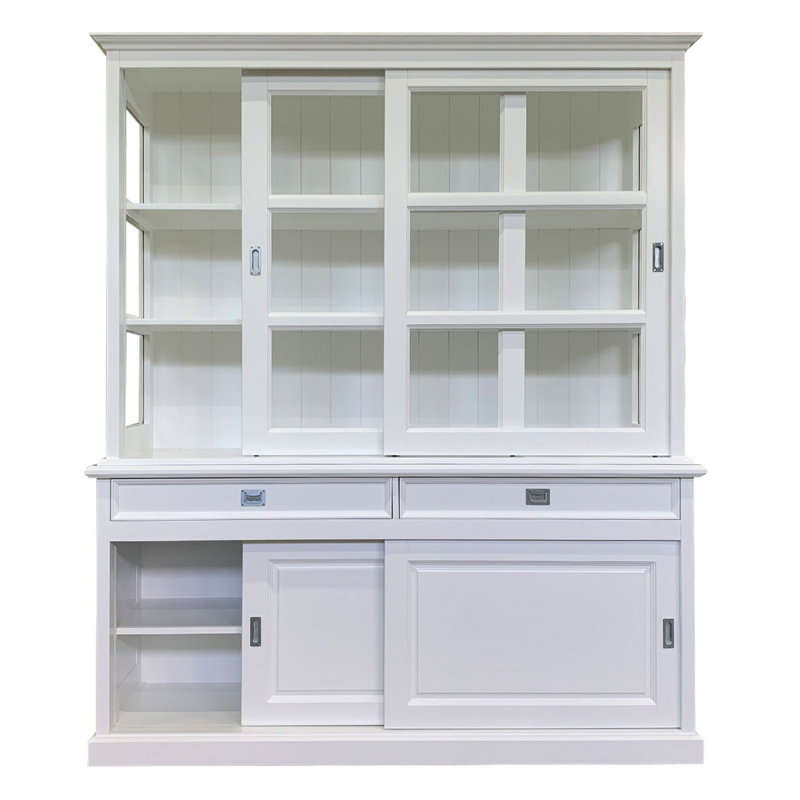 Stiles Display Cabinet, White