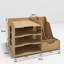 Solid Wood Desk Organiser