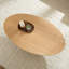 Table basse ovale de conception moderne