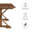 Modway Windchime 71" Wood Dining Table-90863251