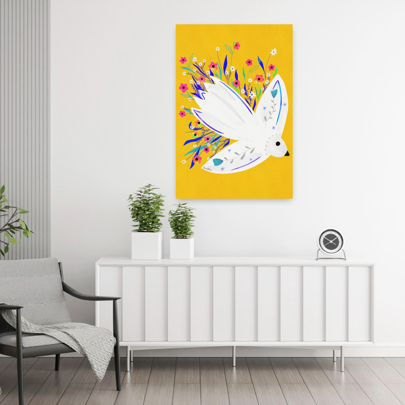 Print, 91.44 cm H x 60.96 cm W, Yellow