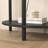 Half Moon Design End Table, Semi-Circle Entryway Console Table With Storage