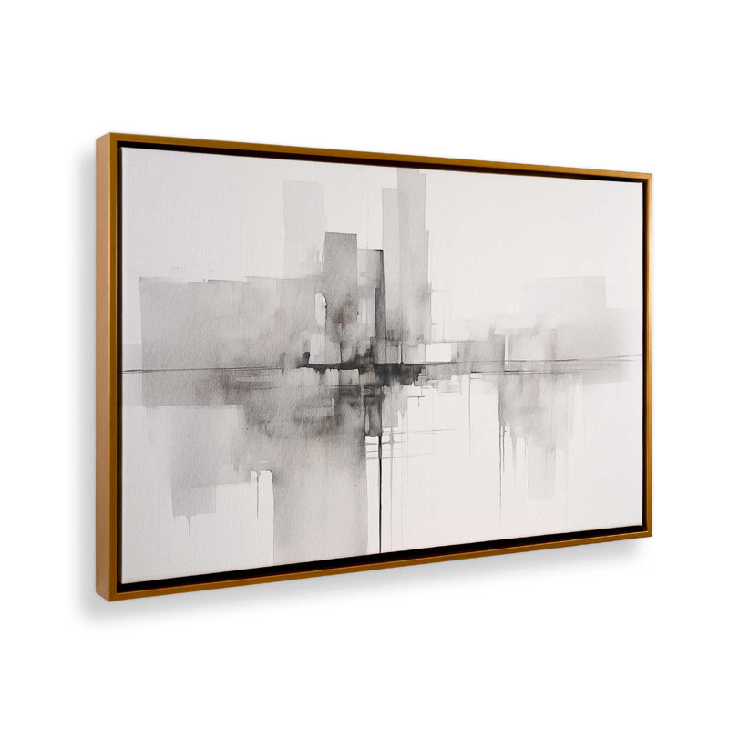 Impression sur toile Urban Ephemera, Cadre doré poli, 1, H 8,75 po x l 12,75 po x P 1,75 po