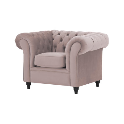 Upholstered Chesterfield Chair