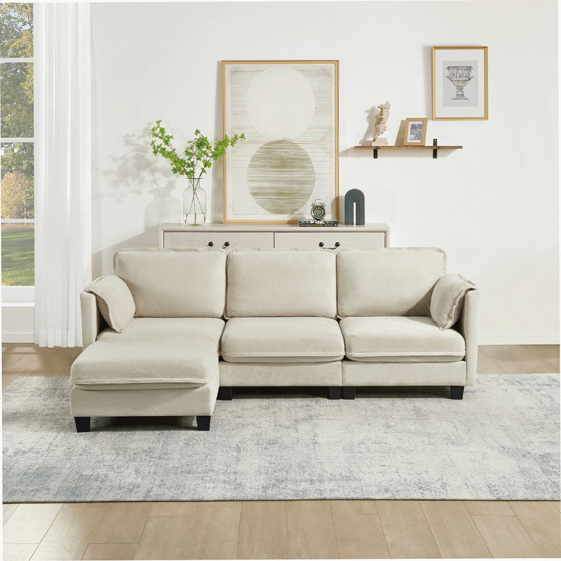 Upholstered 93.5 " Sofa