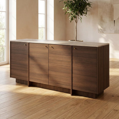 Modern Milano Sideboard with a Top for Living Rooms (70.9'' W x 17.7'' D x 32.3'' H)