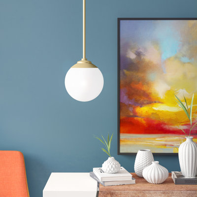 Luminaire suspendu sphère 1 lumière Hepburn