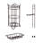 Toilet Paper Holder Holder with Shelf,Bathroom with Toilet Convenient Shelf, Holds Mega Rolls, Phone,Brown