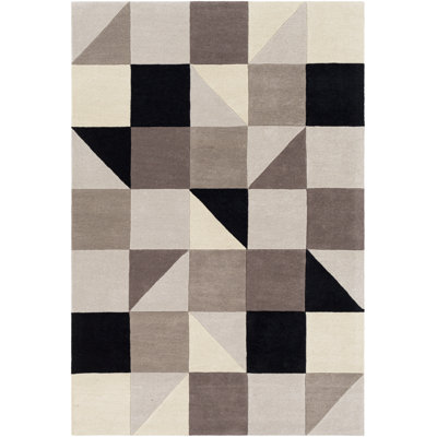 Bamse Wool Geometric Indoor Rug