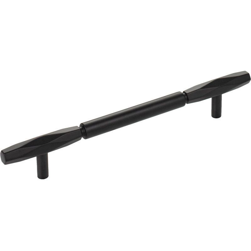 Kingsmill Bar Pull, Flat Black, 6 5/16" Center to Center