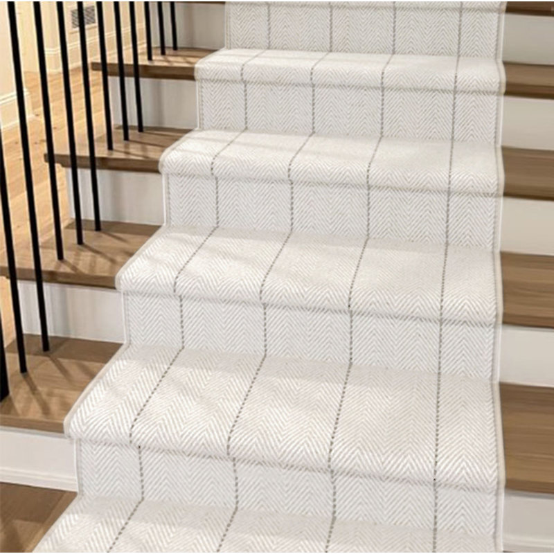 Tapis en laine fait à la main sur mesure 31 pouces de large jusqu'à 30 pieds, Tapis de couloir 2 pi 7 po x 28 pi