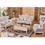 Chaise simple en cuir de style européen