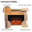 LIPSON FLAMME Electric Fireplace-1193843580-1193843576