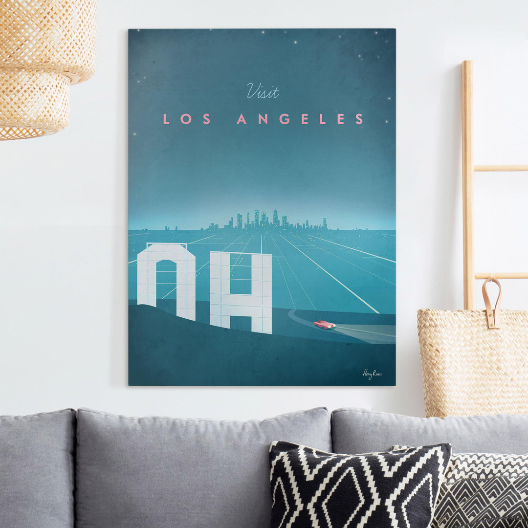 Leinwandbild Los Angeles von Henry Rivers