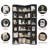 73.9" H Corner Bookcase 6 Tier L-Shaped Bookshelf-1979549289